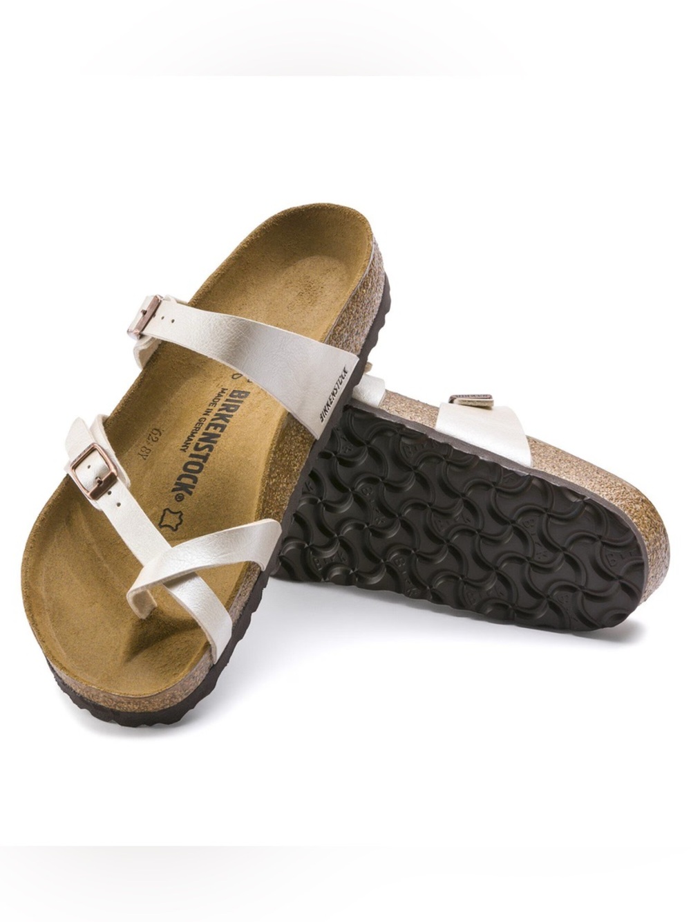 Birkenstock Mayari Graceful Pearl White Sandals